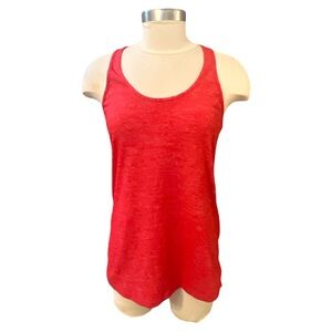 Lululemon‎ Athletica women’s tank racerback tee size 4 red